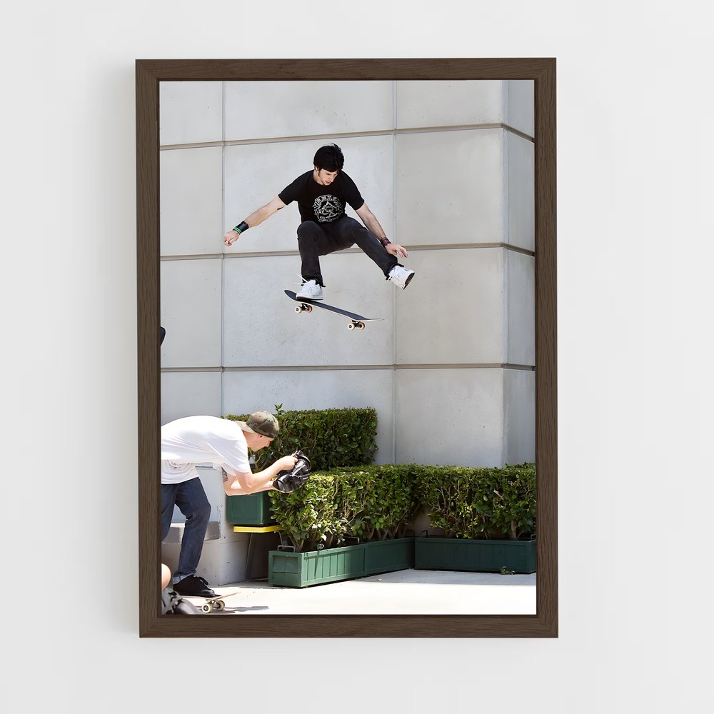 Poster Chris de cole – affiche Skateboard (vue 5)